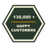 Happy Customers Trust Badge Stira